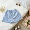 Ropa para Niños Ningli Pantalones Cortos para Bebés Niñas, Corte Holgado, Verano 2026, Pantalones de Cinco Puntos Finos con Estampado Completo para Niñas, Modernos