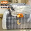 Conjunto de lençóis de três peças em veludo de leite espesso, colcha de pelúcia quente em veludo bolha, lençol de cama em veludo de manta, atacado e frete internacional