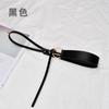 En stock Cinturón de Cuero con Nudo Moda para Mujer Decorativo Vestido Abrigo Cinturón para Mujer Abrigo Combinable Cubre Cintura para Mujer
