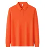 Camisa POLO de Manga Longa para Homens e Mulheres, Roupa para Ir ao Trabalho, Ambiente de Escritório Business Casual Versátil para o Dia a Dia Top com Gola