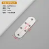Código de ángulo de acero inoxidable engrosado fijo ángulo recto lámina plana en forma de L código de ángulo de 90 grados soporte de estante de partición Accesorios para muebles