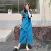 Vestido Camisa Casual de Moda Verão 2026 Redutor de Idade Emagrecedor Simples Atmosférico Confortável Amigo da Pele Design Sense