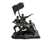 Cobre Puro Festa da Construção Vermelho Cobre Cultural Estátua Figura Grupo Escultura em Madeira Ornamentos Cobre Fundido Exército Vermelho Exército Oito Personagem Escultura em Cobre