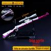 Atacado Jedi Escape 98K-Passeio pelo Tempo e Espaço Arma de Sniper Modelo de Liga Chaveiro Brinquedo 18cm