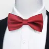 Estoque Pronto do Fabricante Gravata Borboleta Jacquard Formal Masculina para Negócios, Casamento, Festa, Gravata Borboleta Floral de Poliéster em Forma de Seta