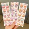 Elásticos Infantis Fofos para Meninas e Bebês, Suaves com o Cabelo, Boa Elasticidade, Prendedores de Cabelo, Elásticos, Alta Elasticidade