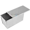 Molde para Hornear 450g 750g 1000g 1200g Molde de Aluminio para Pan Tostado con Tapa Caja para Pan Tostado