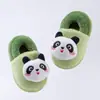 Sapatos de Algodão Infantis para Mulheres Inverno Desenho Animado Interno Casa Bolsa Salto Chinelos de Algodão para Meninos Pelúcia Passeio Leve Bebê Sapatos Infantis Atacado