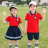 Ropa de jardín para preescolar verano algodón puro ropa para clase de deportes ropa para actuación de coro infantil primavera y otoño uniforme de escuela primaria traje de dos piezas