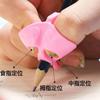 Aprendendo a escrever Alunos do ensino fundamental de nível iniciante Caneta de cinco dedos Grip Pen Grip Pen Corrector Pen Set Grab Pen Handwriting Artefact for Beginners