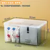 Caja de Almacenamiento Multifuncional BNBS a Prueba de Polvo para Maquillaje con Material Transparente y Diseño de Tapa abatible para Protección contra Polvo y Humedad