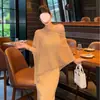 Vestido Estilo Old Money, Otoño Suave y Elegante, Conjunto de Dos Piezas de Lujo, Conjunto de Dos Piezas Caqui con Etiquetas