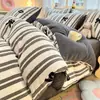 Conjunto de Quatro Peças de Veludo Leite Grau A de Inverno, Lençol de Elástico de Fleece Coral Dupla Face, Capa de Edredom Espessada, Capa de Edredom com Forro de Fleece, Conjunto de Lençóis de Três Peças