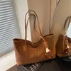 Colgante Casual Simple 2025 Nuevo Otoño e Invierno Personalizado Moda Bolso de Compras de Gran Capacidad Bolso Cruzado Bolso de Hombro para Mujer