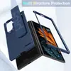 Adecuado para Japón y Corea del Sur, Funda para Teléfono Samsung Fold8 Ultra con Correa de Muñeca Elástica Integrada, Cubierta Protectora Plegable Anti-Caídas para Z Fold7