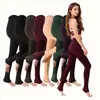 Oferta Especial Leggings de Felpa Talla Grande Transfronterizos Sin Pie Otoño/Invierno Medias Pedal Terciopelo Perlado
