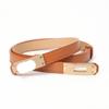 Cinturón Delgado Ajustable para Mujer Nuevo, Versátil Falda, Chaqueta, Cintura ceñida Estilo Coreano Hebilla de Bloqueo de Alta Gama Cinturón para Mujer