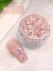 Joyería para uñas red de explosiones de color mágico polarizado grava de forma especial perla taladro decorativo DIY material para uñas postizas al por mayor