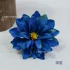 Pequena Flor de Epiphyllum Pintura a Óleo Artificial Estilo Europeu Dália Grampo de Cabelo Adorno para Cabeça Adereços de Estilo da Dinastia Han Decoração de Guirlanda de Lanternas