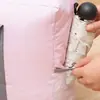 Bolsa organizadora de roupas à prova d'água, portátil, de grande capacidade, para armazenamento de viagem, mala de rodinhas multifuncional para empacotar e mudar de dormitório
