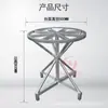 Mesa Giratória 360 Graus para Pintura em Spray, Bancada de Trabalho, Mesa de Embalagem, Mesa Giratória para Pintura de Móveis, Mesa Giratória Ajustável, Pintura em Spray para Móveis