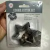 Juego de Moldes de Acero Inoxidable para Sellar Galletas DIY al por Mayor para Fabricantes, Herramientas para Fondant, Molde para Galletas, Sello de Galletas para Hornear