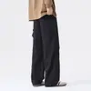 Calças de Trabalho Japonesas Masculinas Outono Largas Retro Americano Lenhador Retas Casuais Longas Masculinas Respiráveis Macias