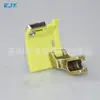 Pé calcador de plástico Teflon T9-S ajustável para máquina de costura reta de computador, crimpagem de borda, dobra de borda, pé calcador multiuso, acessórios de costura