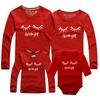 Entrega al por mayor en stock suministro ropa nueva para padres e hijos ropa para niños pareja camiseta de manga larga para hombre y mujer ropa para clase imagen estampada