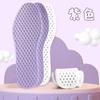 Se pueden cortar plantillas de PU para niños para niños y niñas, bebés, niños, sensación de pisar excremento, fondo suave, deportivas, absorbentes de sudor, desodorantes, plantillas transpirables