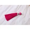 12cm corto broche de langosta borla borla grande precio excelente accesorios para cortinas cordón colgante pincho colgante joyería