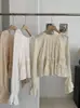 Camisa de Manga Larga con Volantes y Lazo para Mujer KEKEZOON, Estilo Suave de Otoño, Blusa Holgada de Manga Acampanada 8766