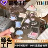 Pegatina de Epoxy Transparente Personalizada Pegatina de Gelatina 3D Logo de Dibujos Animados Marca Forma Irregular Etiqueta Adhesiva Impermeable