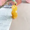 Colgante Zodiacal de Jade Huanglong Natural para Hombres y Mujeres - Signos del Zodiaco: Rata, Buey, Tigre, Conejo, Dragón, Serpiente, Caballo, Oveja, Mono, Gallo, Perro, Cerdo