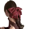 Clip para el Cabello con Lazo Grande de Estrella Cielo Estrellado con Diamantes Brillantes Clip Elegante para Cola de Caballo Baja Pasador con Colgante de Gama Alta Accesorio para el Cabello