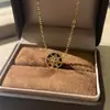 Collar Brújula Estrella de Ocho Puntas de Lujo Accesible Francés para Mujer Chapado en Oro de 18K Diseño de Nicho Cadena de Clavícula de Alta Gama Amatista de la Suerte