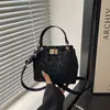 Bolsa de Mão Estilo Coreano Tendência Transfronteiriça Bolsa Saco para Mulheres Inverno 2026 Nova Estampa de Leopardo Bolsa de Ombro de Luxo Leve Bolsa Transversal para o Dia a Dia