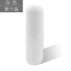 Copo para Enxaguante Bucal de Viagem, Caixa de Armazenamento para Escova de Dentes e Pasta de Dentes, Copo Portátil para Escovação de Viagem, Kit de Higiene de Viagem