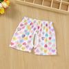 Shorts de bebê verão fino desgaste externo feminino bebê aberto virilha calças verão 1-2 anos bebê virilha calças