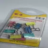 Clips de Colores para Carpeta de Exportación Transfronteriza Clips para Exámenes Estudiantiles Clips para Recibos Clips de Cola de Golondrina de Oficina Papelería