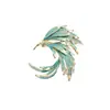 Broche Fênix Novo de Alto Padrão 2025, Broche de Luxo Acessível de Alto Padrão, Acessórios Elegantes Estilo Chinês Unissex