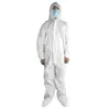 Ropa de Protección Desechable No Tejida de Una Pieza con Capucha Cubre todo a Prueba de Polvo Ropa de Trabajo Ropa Especial de Aislamiento para Granjas de Cerdos