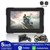 Câmera de Painel de Moto 7 polegadas / 5 polegadas Navegação Veicular Mp5 Alta Definição Gravação Dupla Portátil Sem Fio Carplay