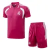2627 Polo con Shorts Real Madrid Adulto Flamengo Uniforme de Fútbol Set Miami Adulto Uniforme de Fútbol Set