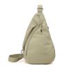 2525 Primavera Nueva Bolso de Pecho para Mujer Bandolera Color Sólido Mochila Simple Ocio al Aire Libre Bolso Cruzado Multiusos Bolso Bandolera
