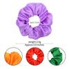 Europa y Estados Unidos suministro transfronterizo Amazon color sólido pelo de intestino grueso anillo banda para el cabello elástica cuerda para el cabello accesorios para el cabello 095