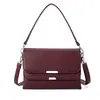 Bolsa de Ombro Feminina Estilo Novo Transfronteiriça em Couro PU com Alça de Ombro Ajustável, Armazenamento Leve, Bolsa Grande para o Dia a Dia, Personalizável
