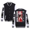 Sudadera deportiva familiar Spy X de Amazon para hombre y mujer con traje de béisbol.