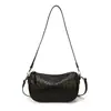 Bolso de moda de un solo hombro tipo dumpling para mujer de este año, nuevo bolso bandolera de sillín retro texturizado estilo coreano 2026, transfronterizo