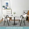 Mesa Pequeña Cuadrada de Ocio para Balcón, Mesa de Recepción de Oficina, Juego de Mesa y Sillas para Negociación, Mesa Sencilla para Comedor de Cafetería y Tienda de Té con Leche